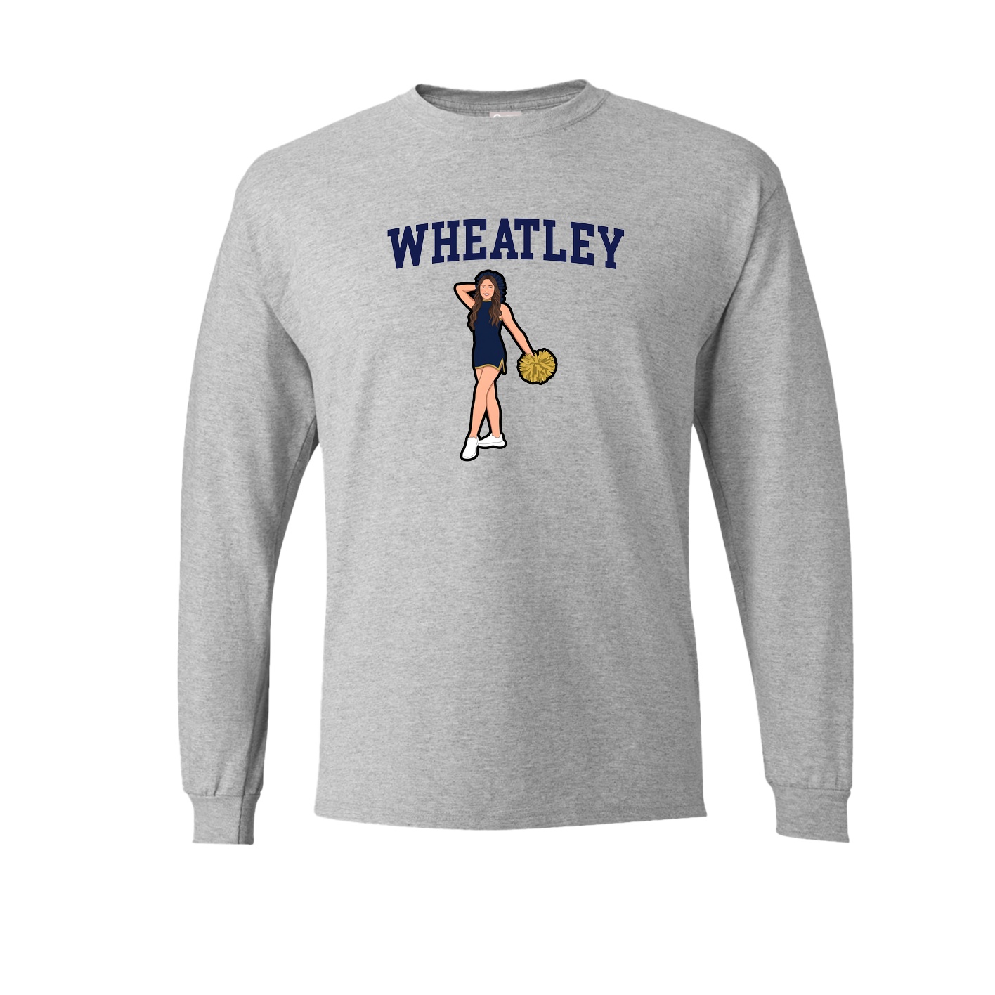 Long Sleeve Tee — Shirsey in Grey