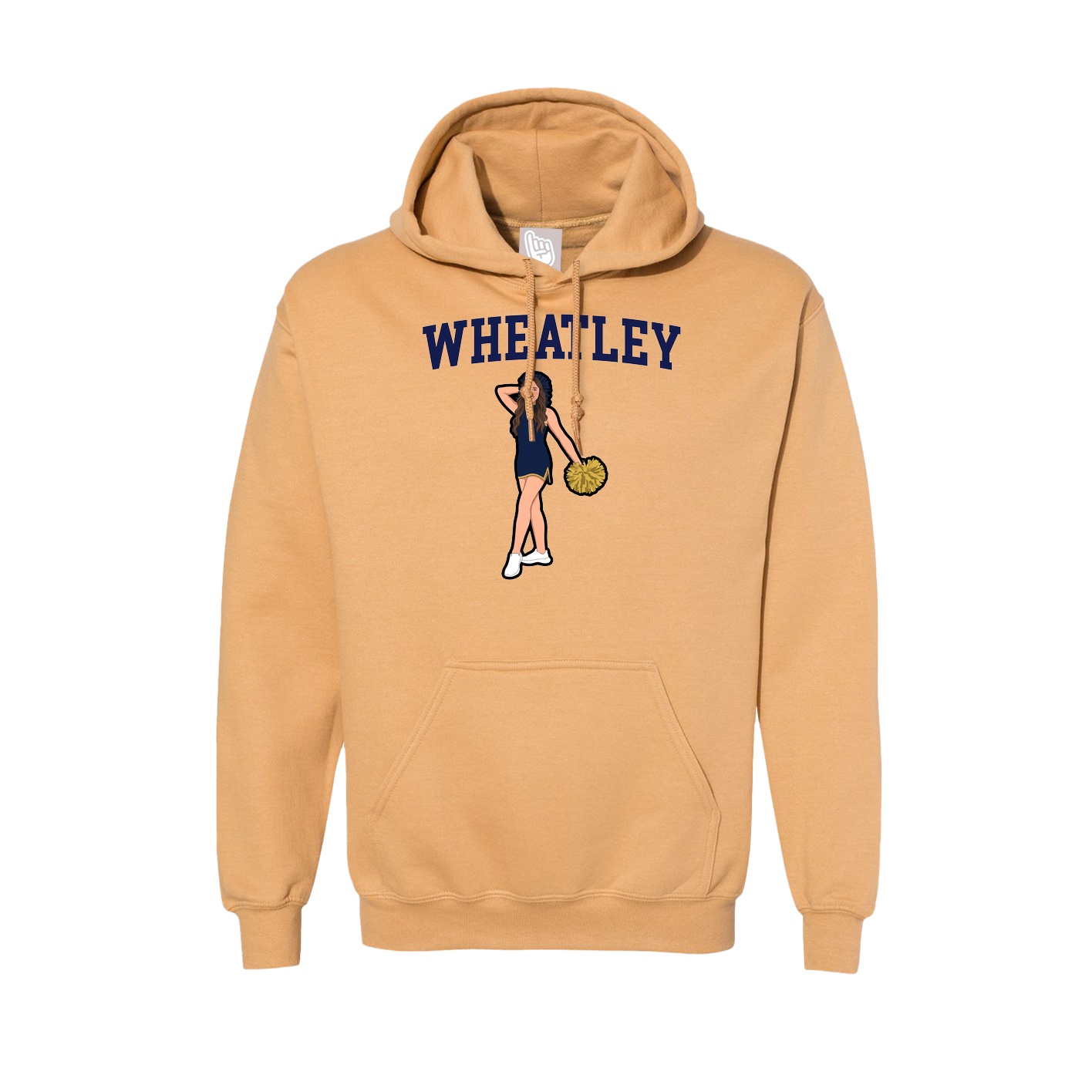 Hoodie — Shirsey in Vegas Gold