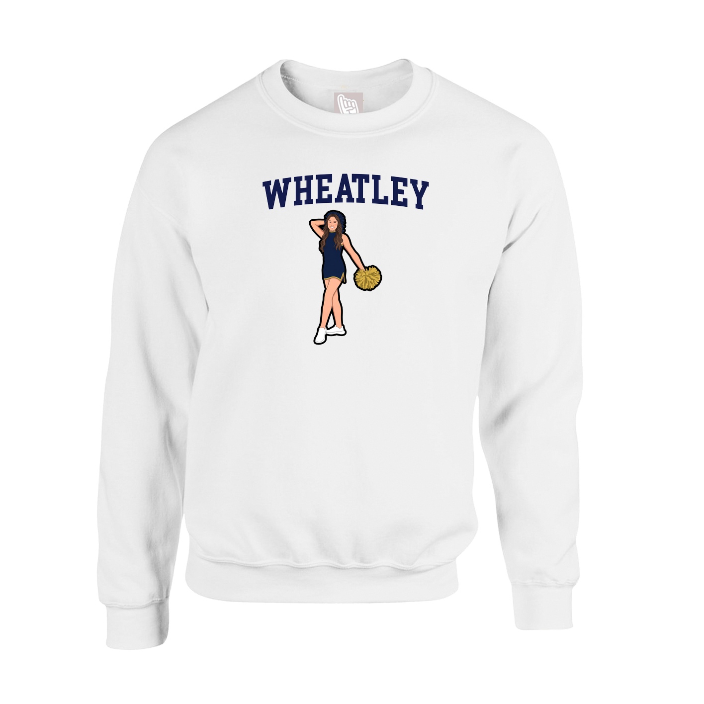 Fleece Crew — Shirsey in White