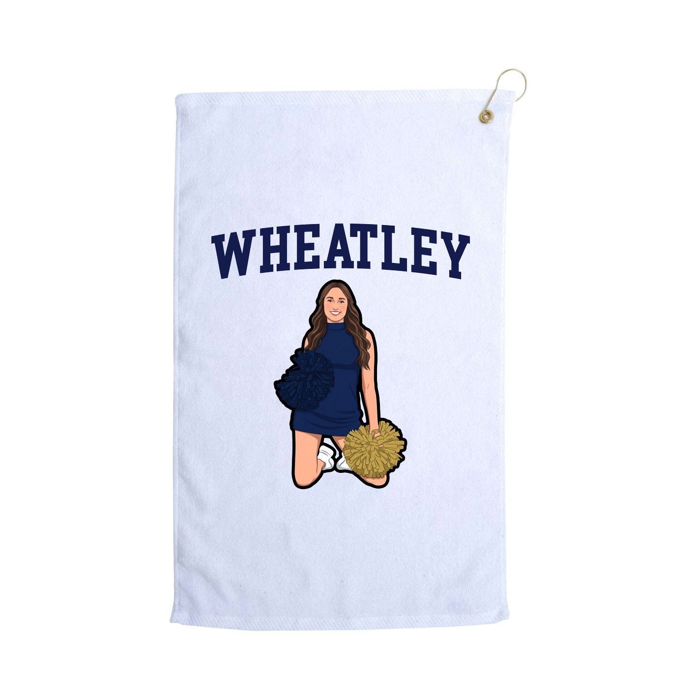 Golf Towel — Shirsey in White