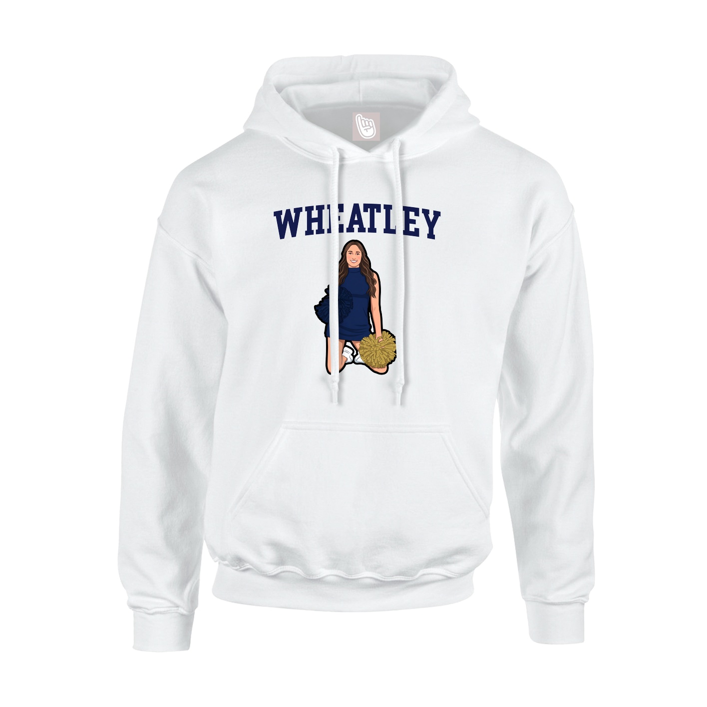 Youth Hoodie — Shirsey in White