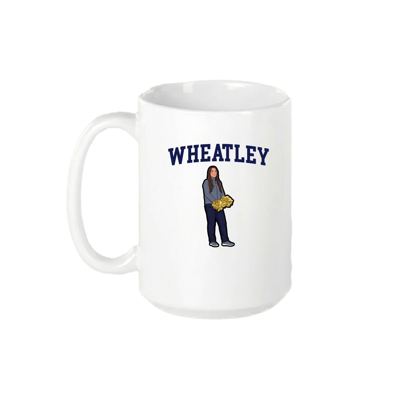 15oz Coffee Mug — Shirsey in White