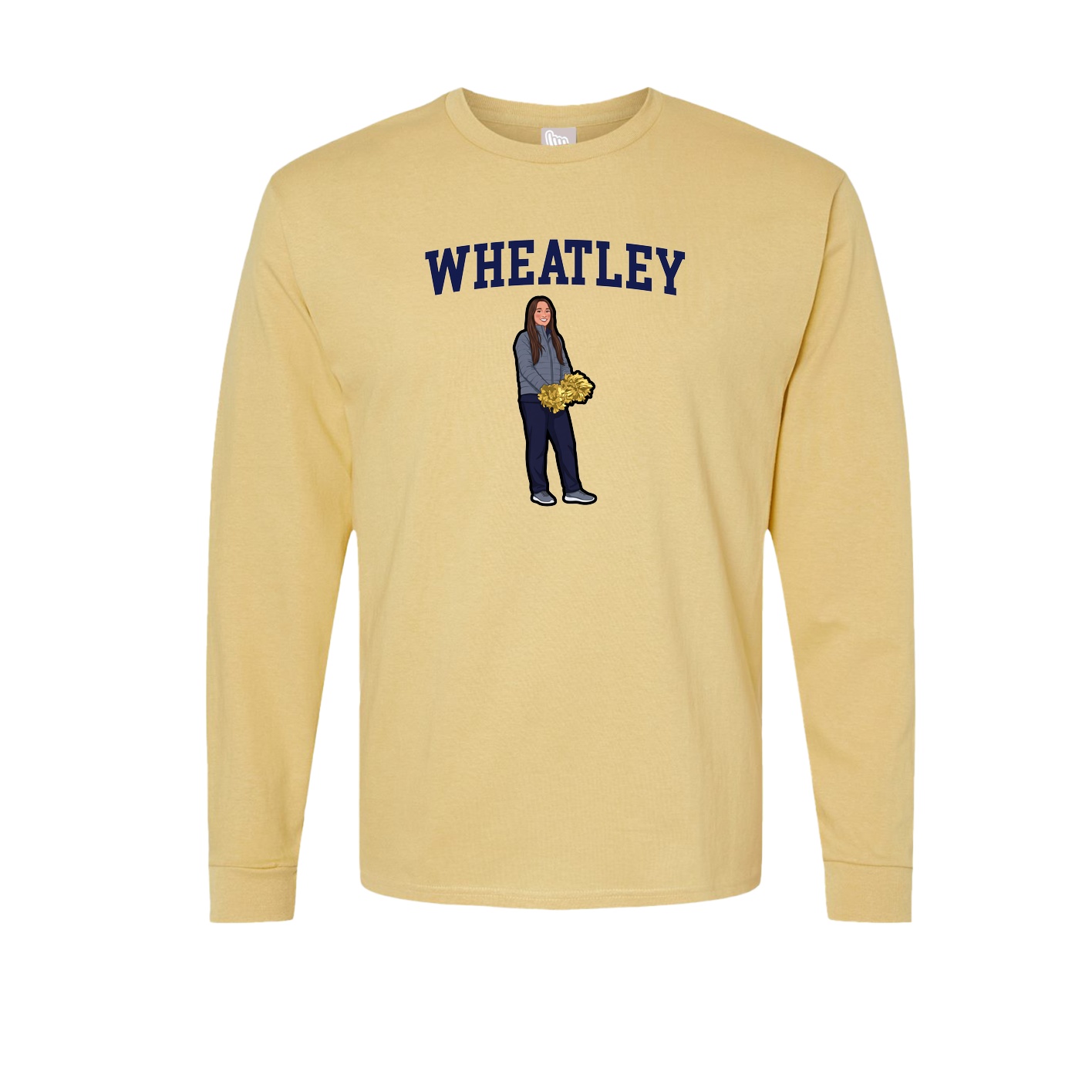Long Sleeve Tee — Shirsey in Vegas Gold
