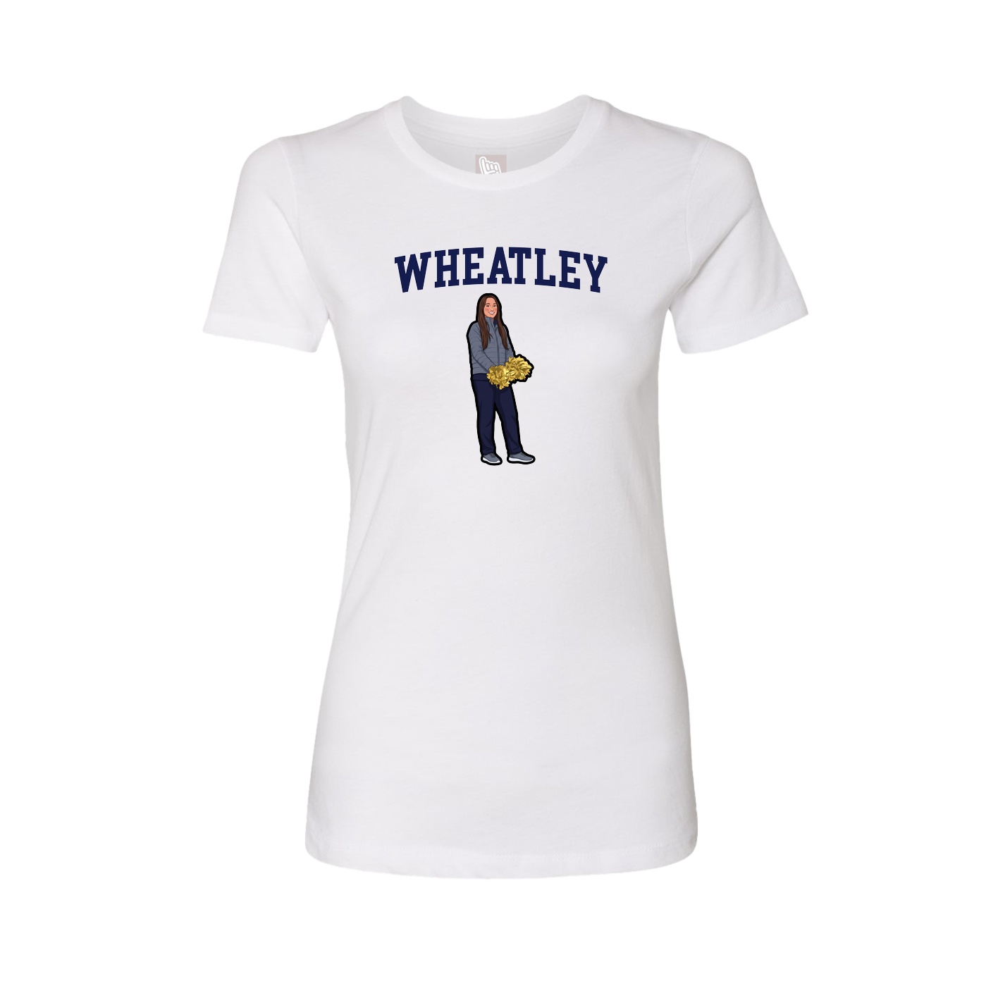 Fitted Women's Tee — Shirsey in White