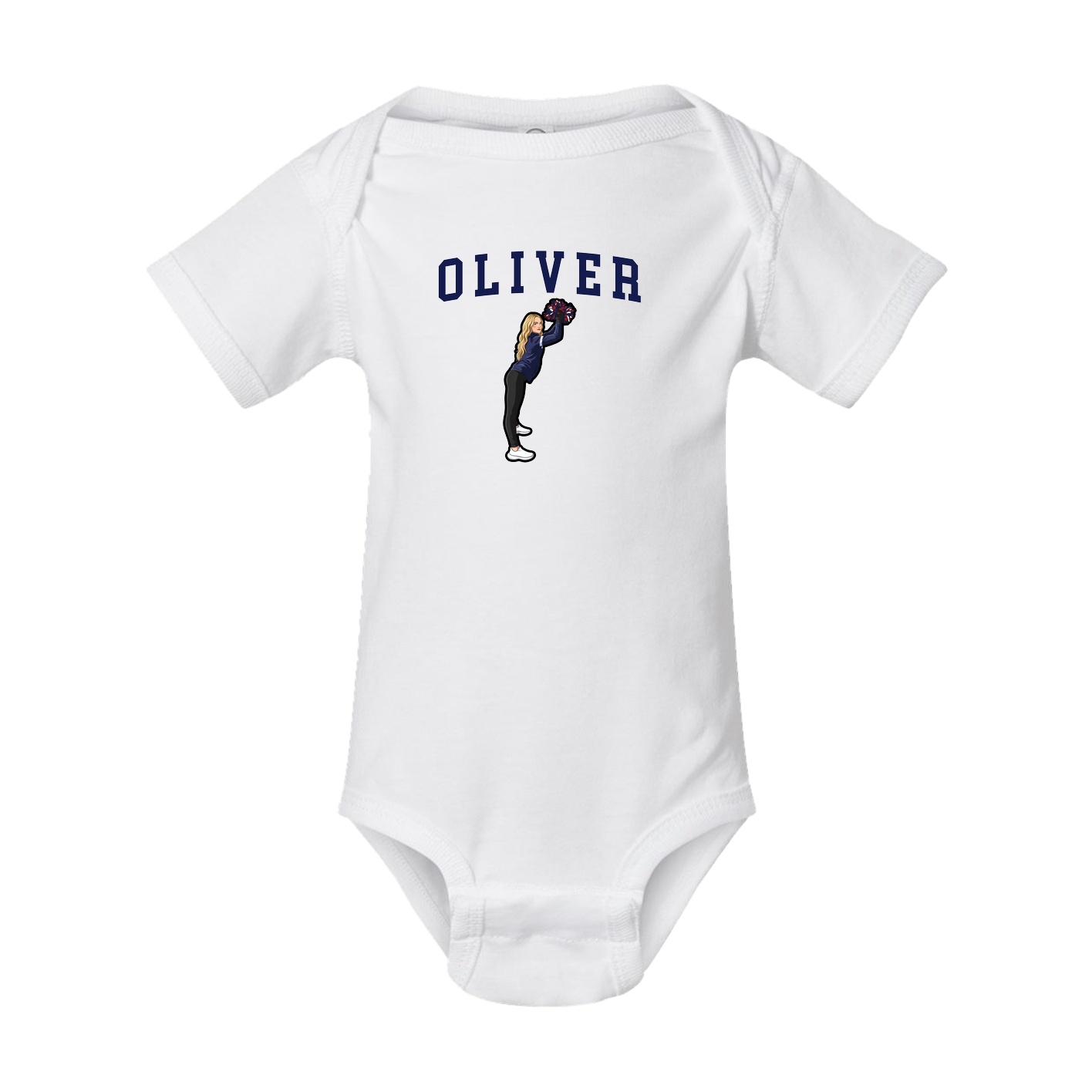 Baby Onesie — Shirsey in White