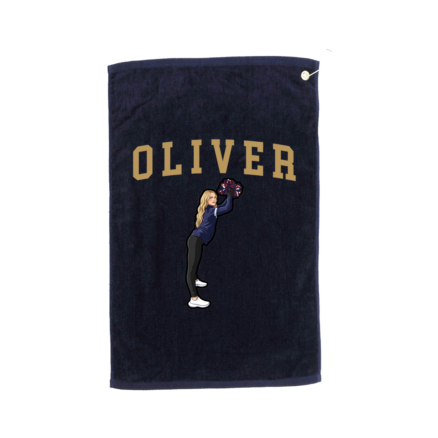 Golf Towel — Shirsey in Navy