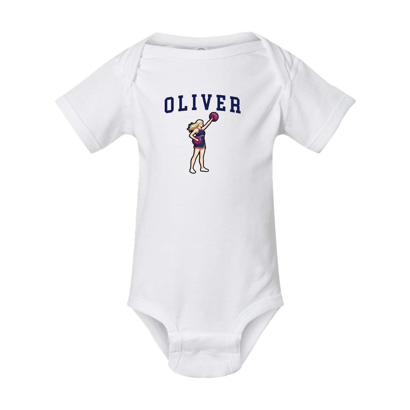 Baby Onesie — Shirsey in White