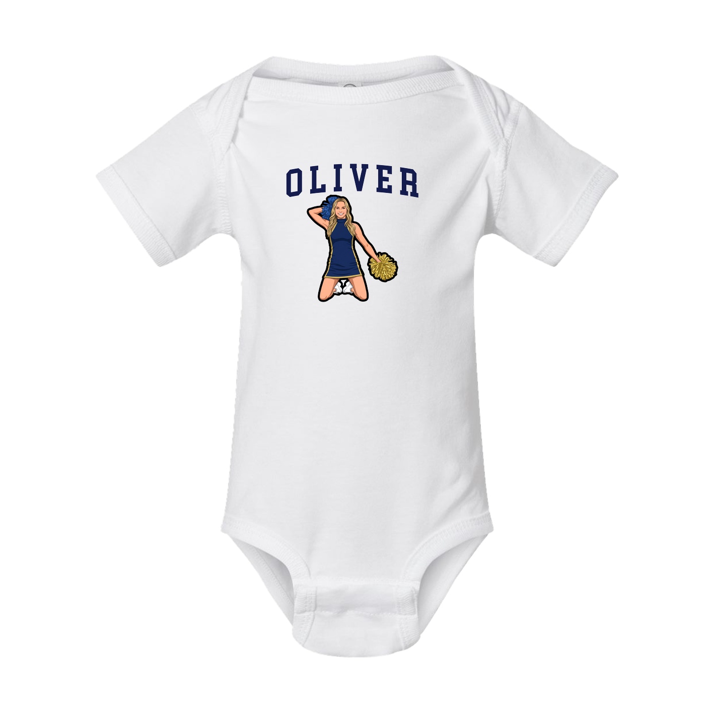 Baby Onesie — Shirsey in White