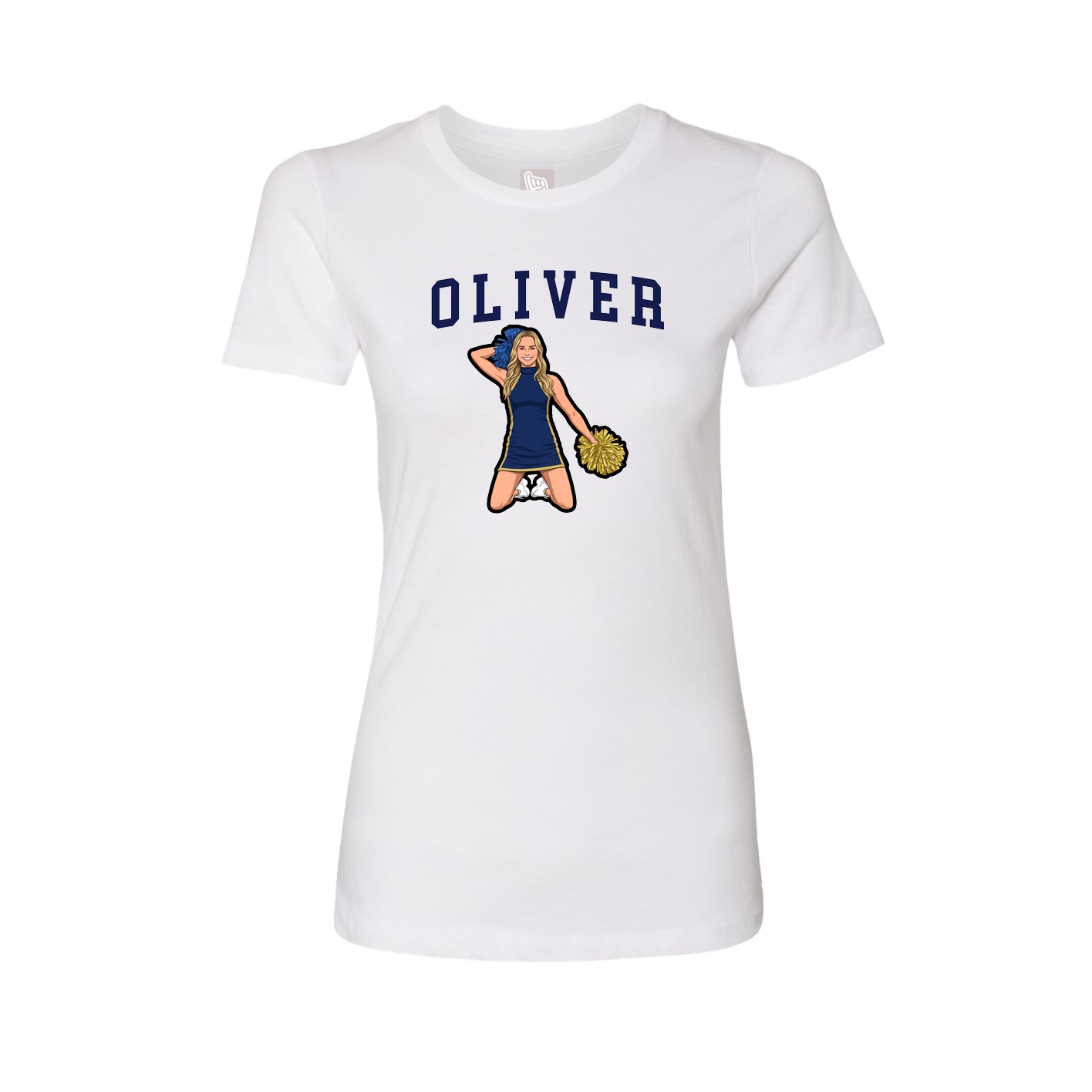 Fitted Women's Tee — Shirsey in White