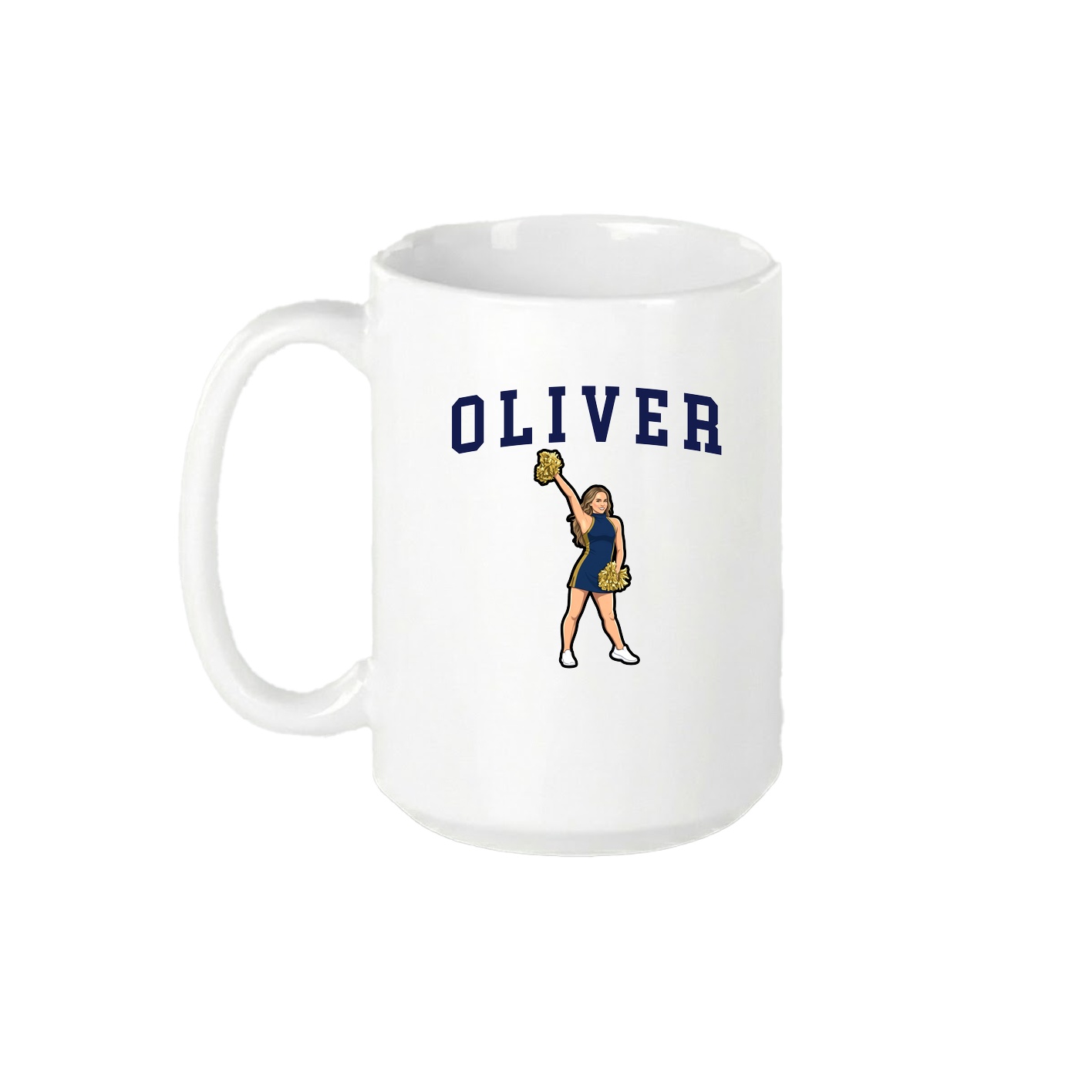 15oz Coffee Mug — Shirsey in White