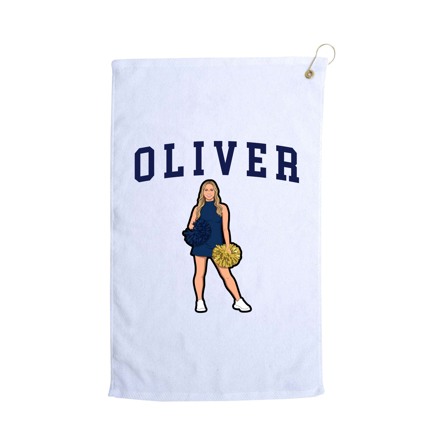 Golf Towel — Shirsey in White