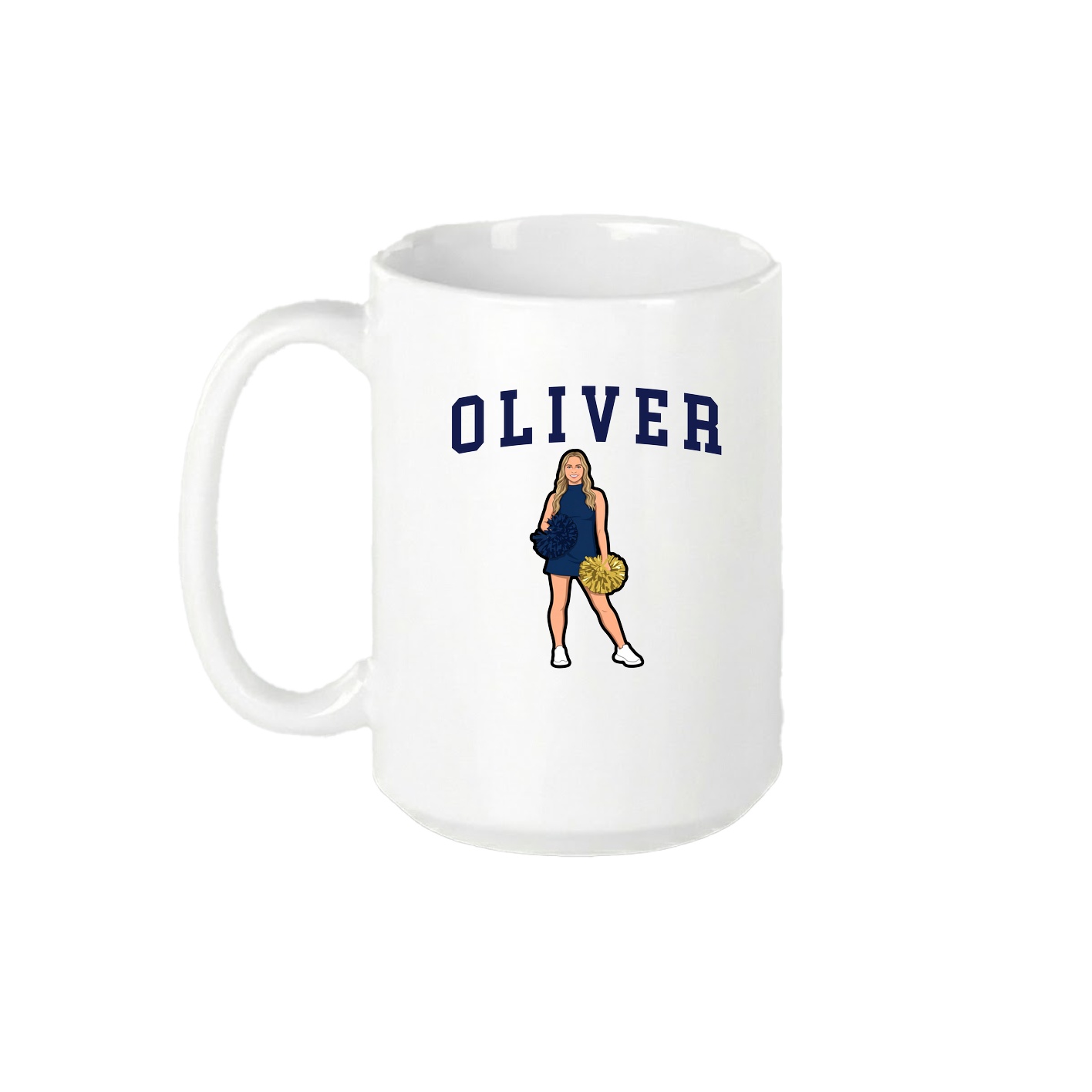 15oz Coffee Mug — Shirsey in White