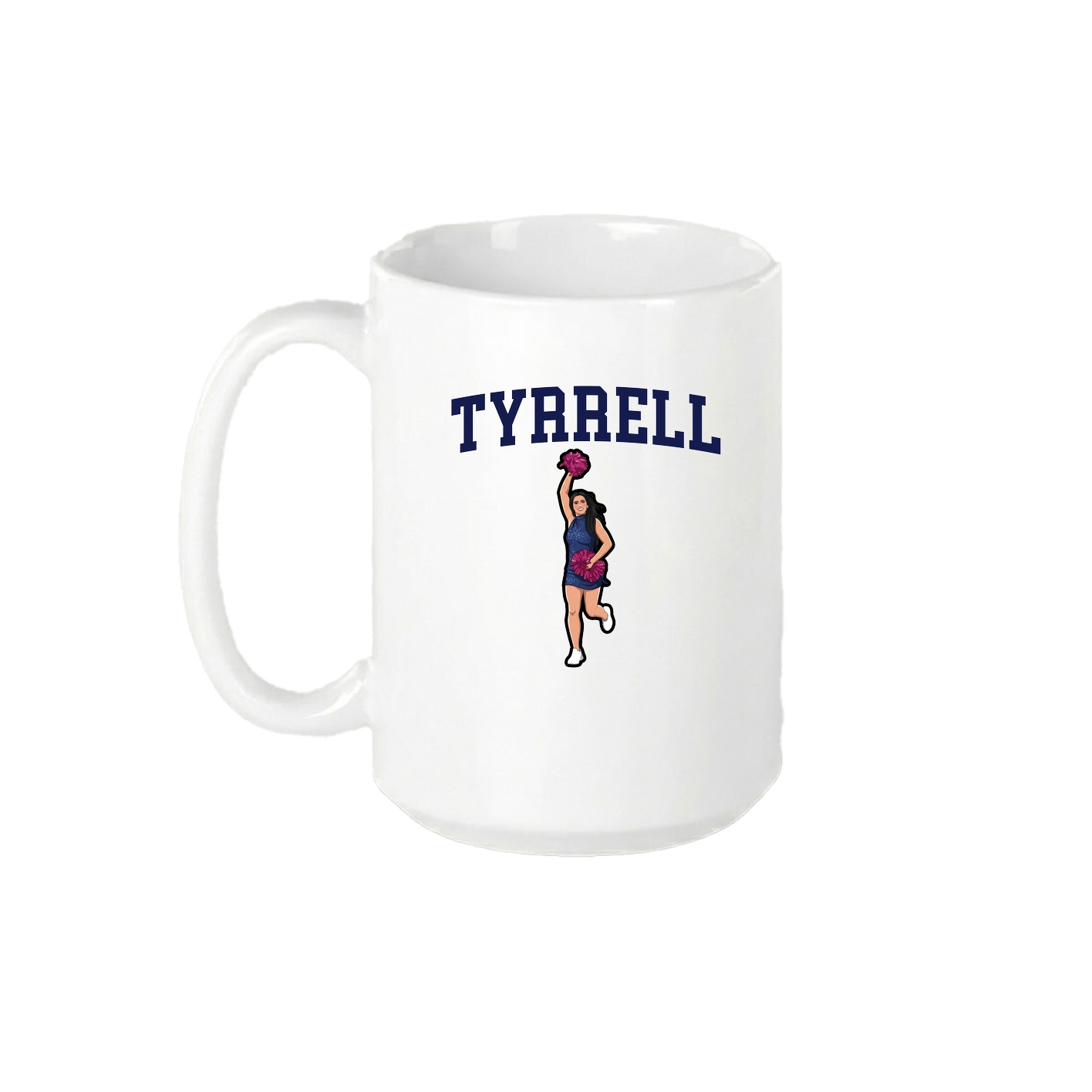 15oz Coffee Mug — Shirsey in White