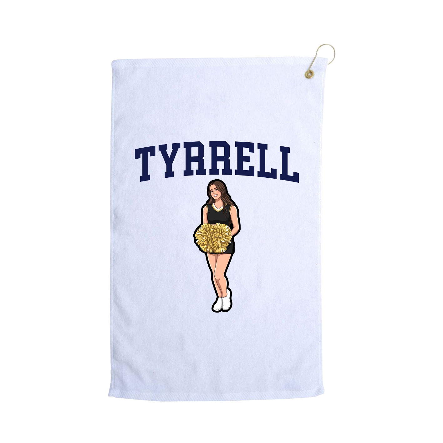 Golf Towel — Shirsey in White