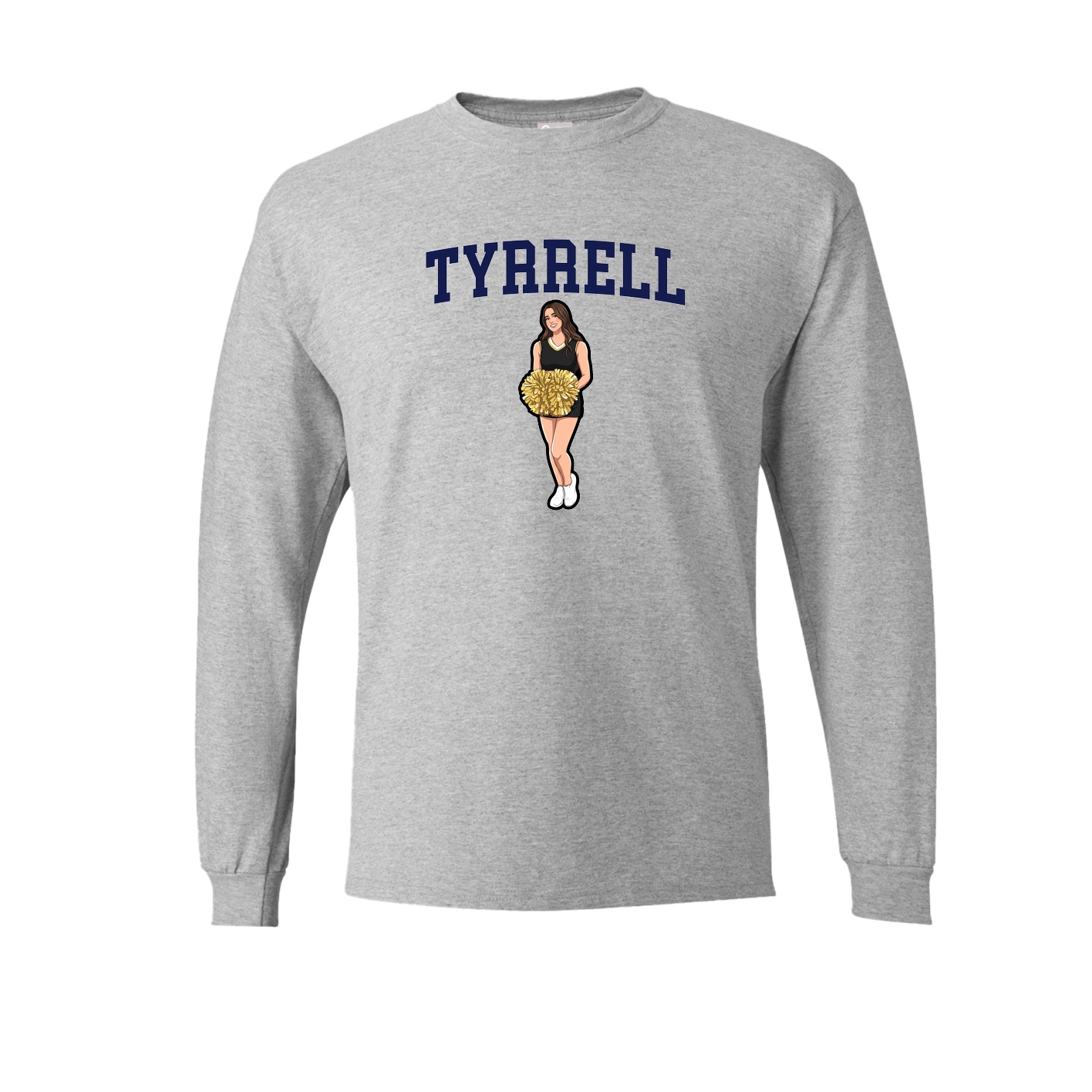 Long Sleeve Tee — Shirsey in Grey