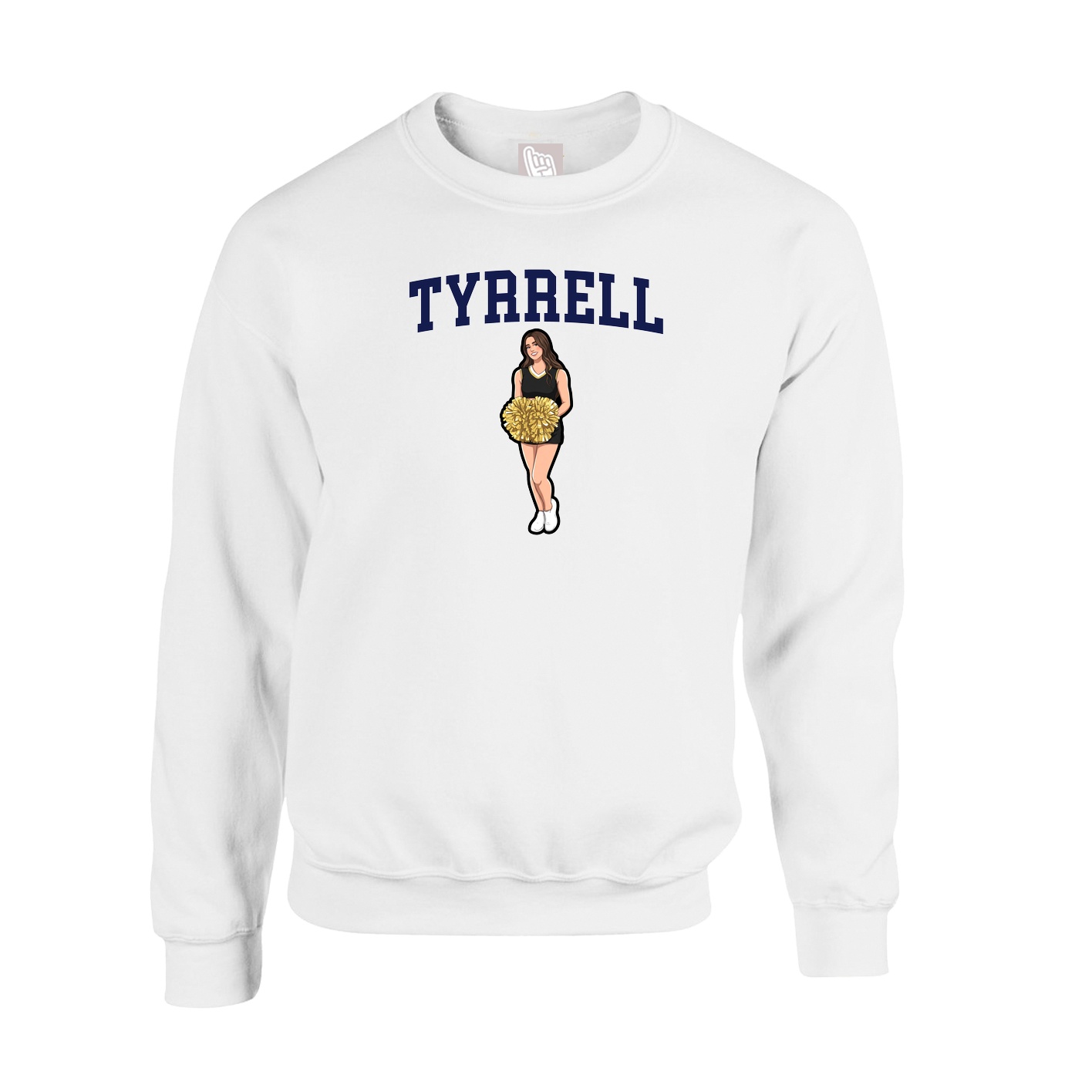 Fleece Crew — Shirsey in White