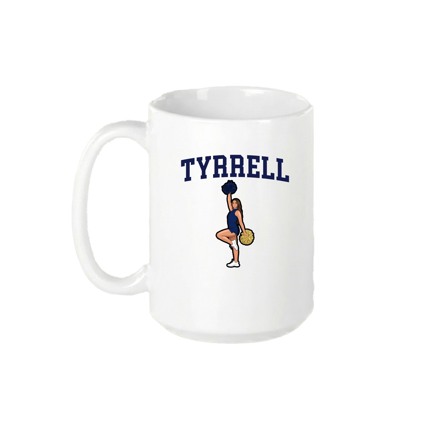 15oz Coffee Mug — Shirsey in White