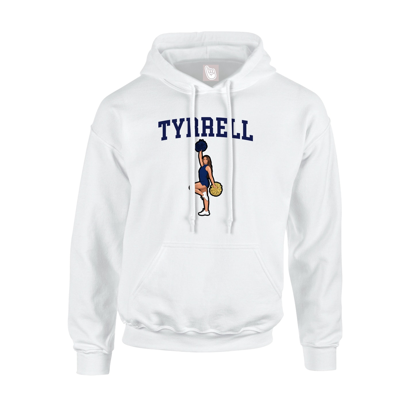 Youth Hoodie — Shirsey in White
