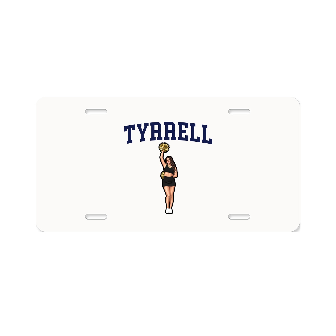 License Plate — Shirsey in Classic