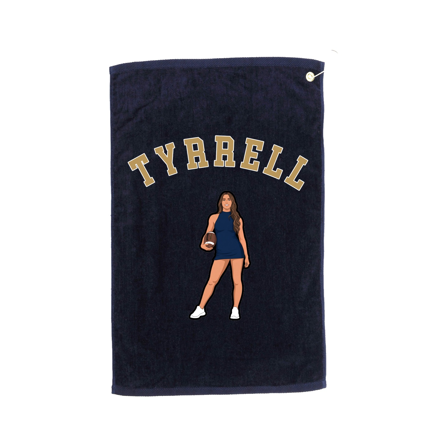 Golf Towel — Shirsey Arch in Navy