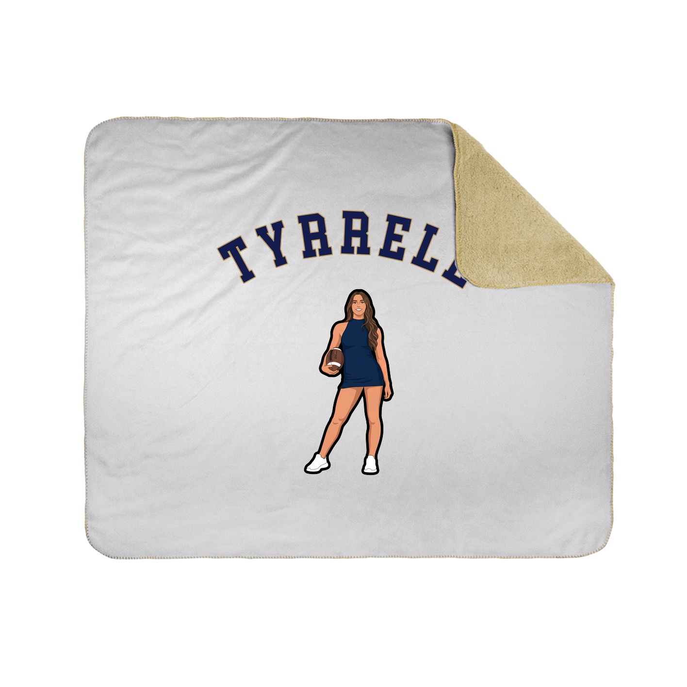 Throw Blanket — Shirsey Arch in White