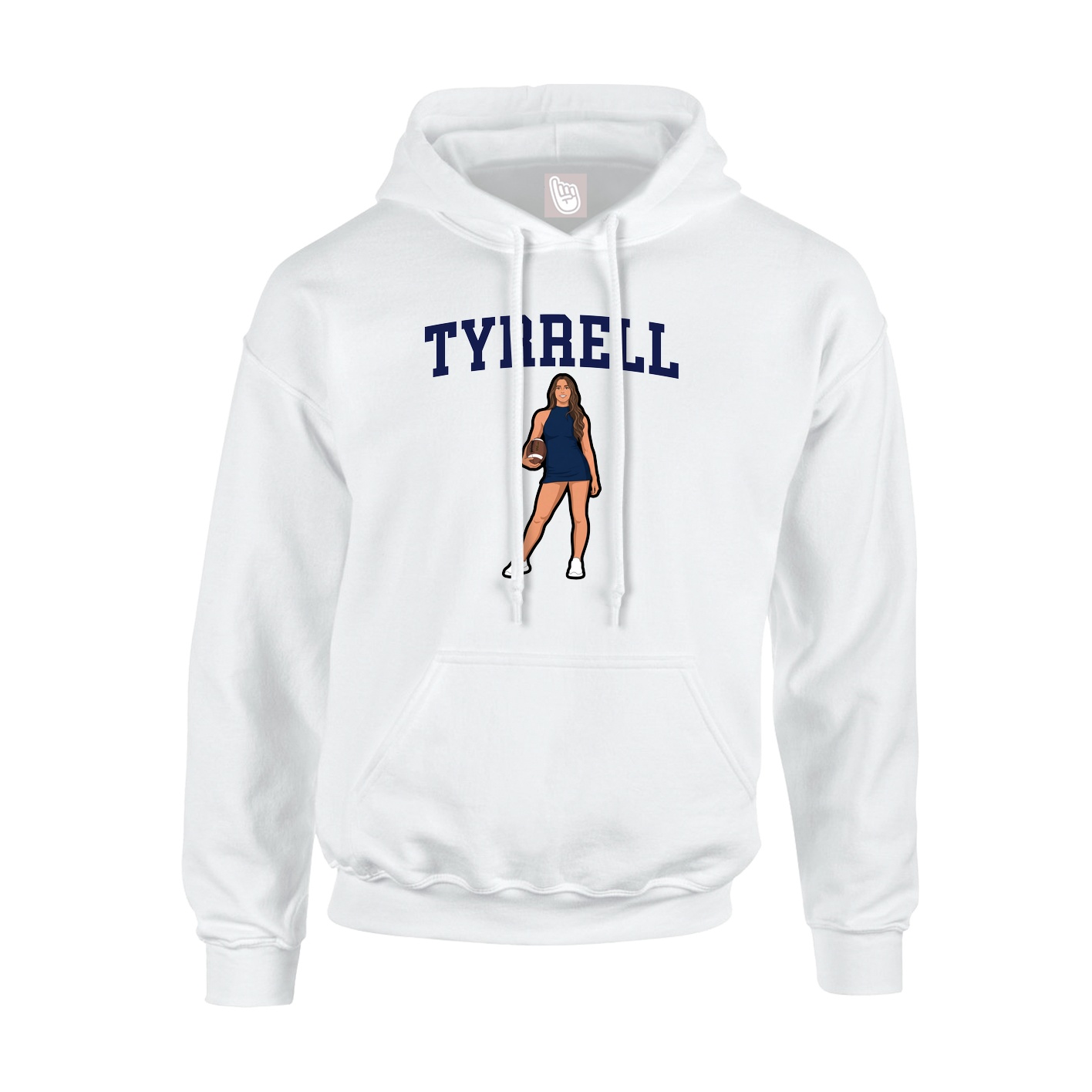 Youth Hoodie — Shirsey in White