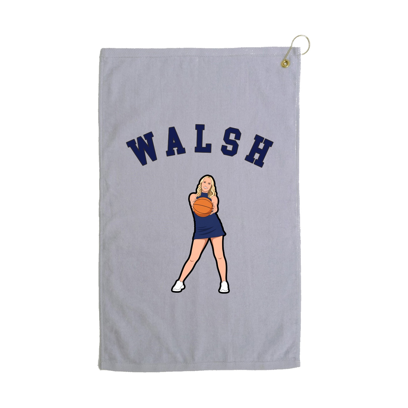 Golf Towel — Shirsey Arch in Grey