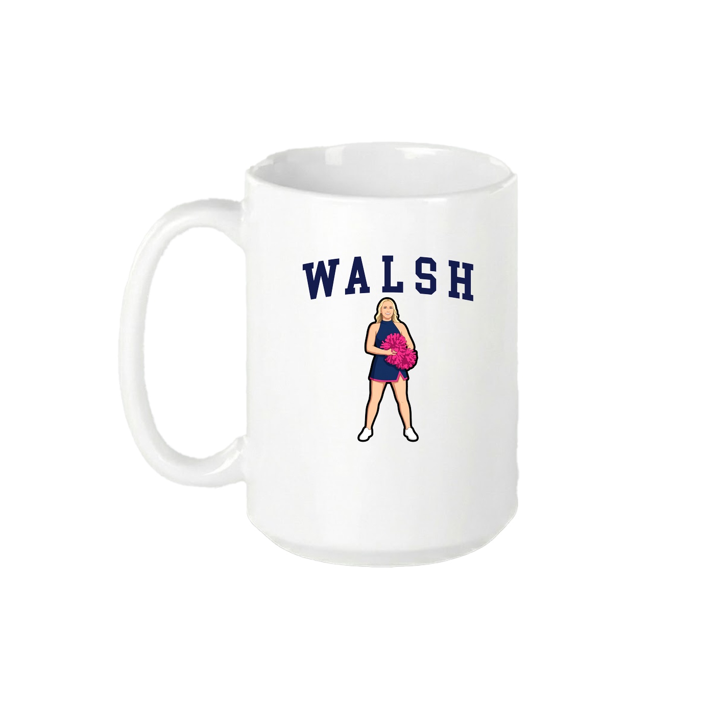 15oz Coffee Mug — Shirsey in White