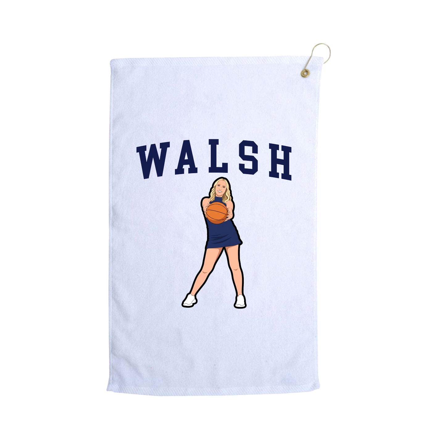 Golf Towel — Shirsey in White