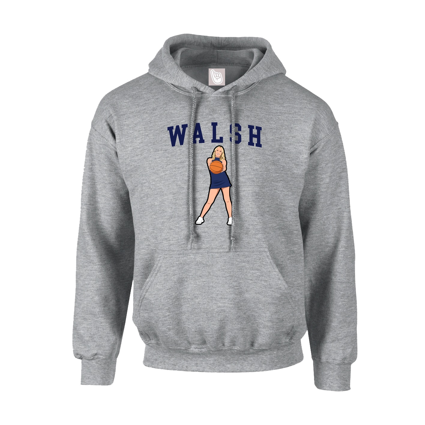 Youth Hoodie — Shirsey in Grey