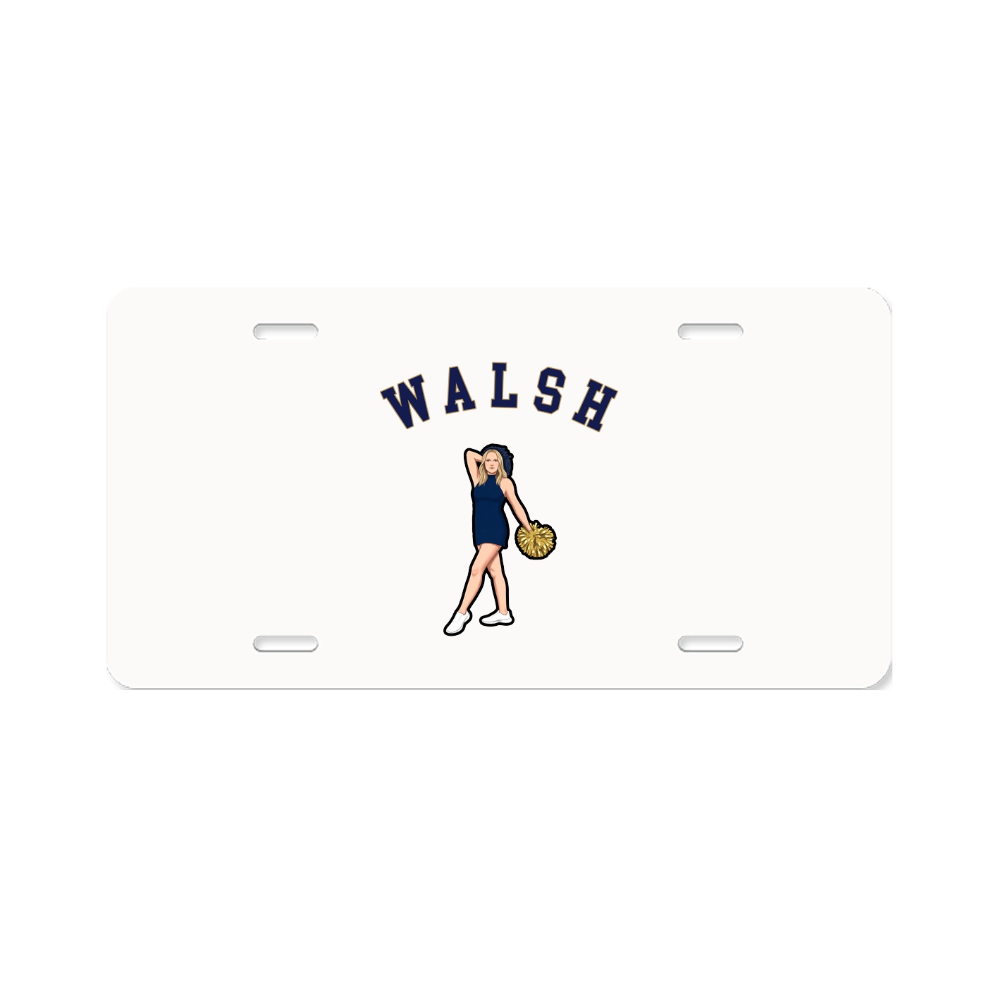 License Plate — Shirsey Arch in Classic