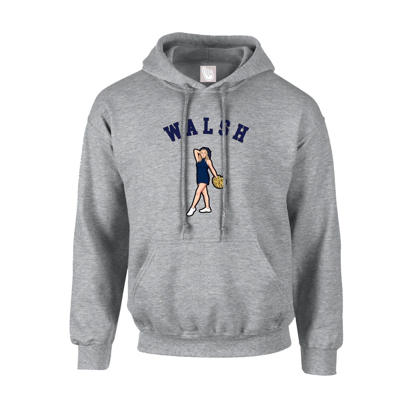 Hoodie — Shirsey Arch in Grey