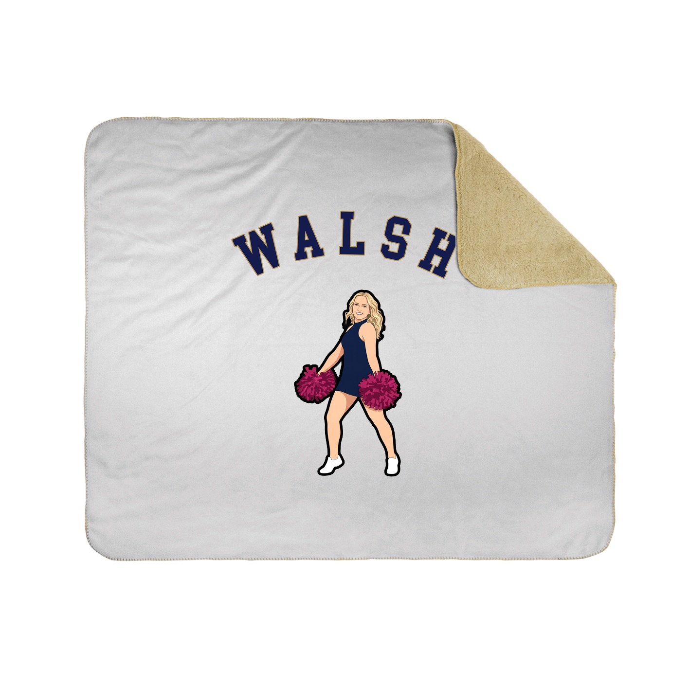 Throw Blanket — Shirsey Arch in White