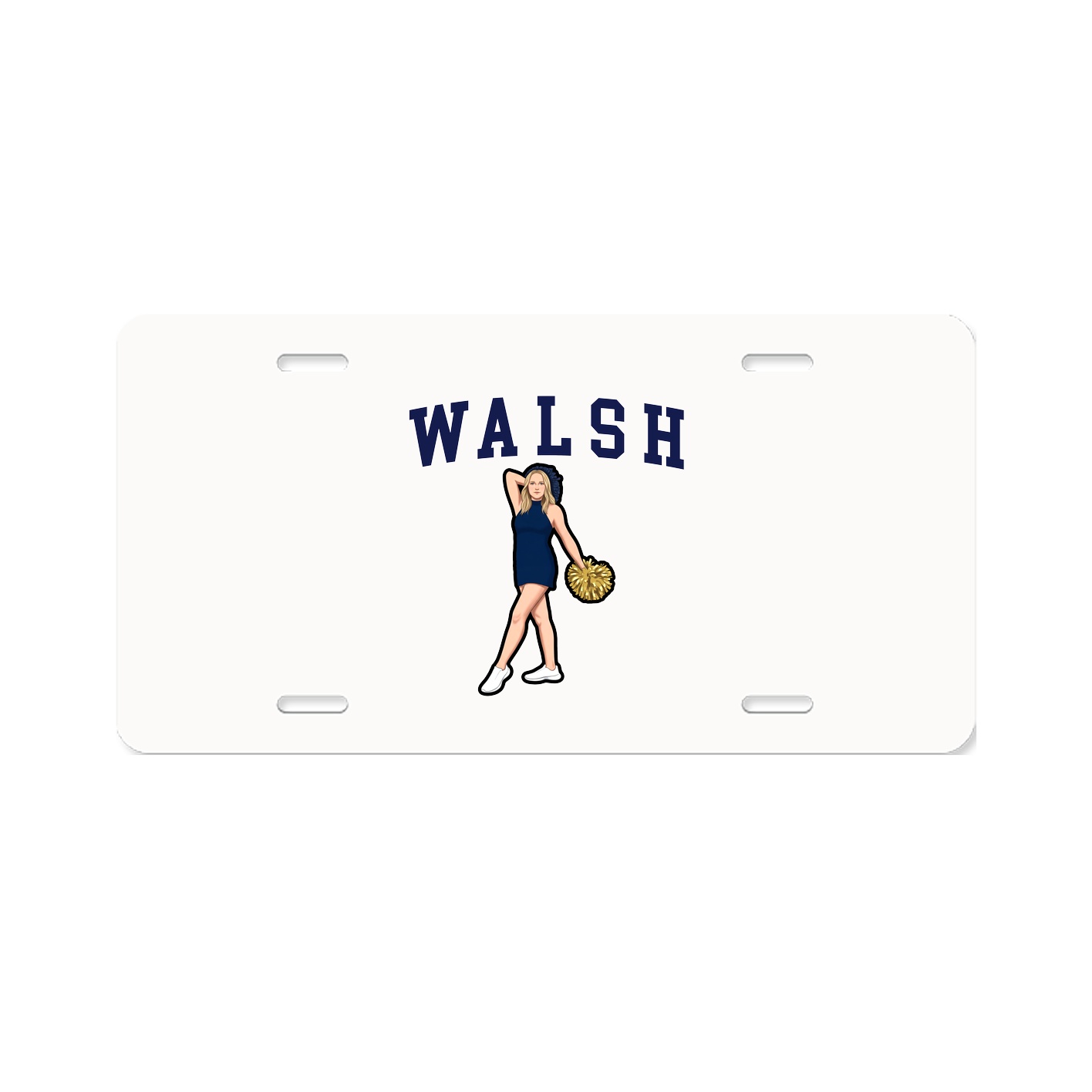 License Plate — Shirsey in Classic