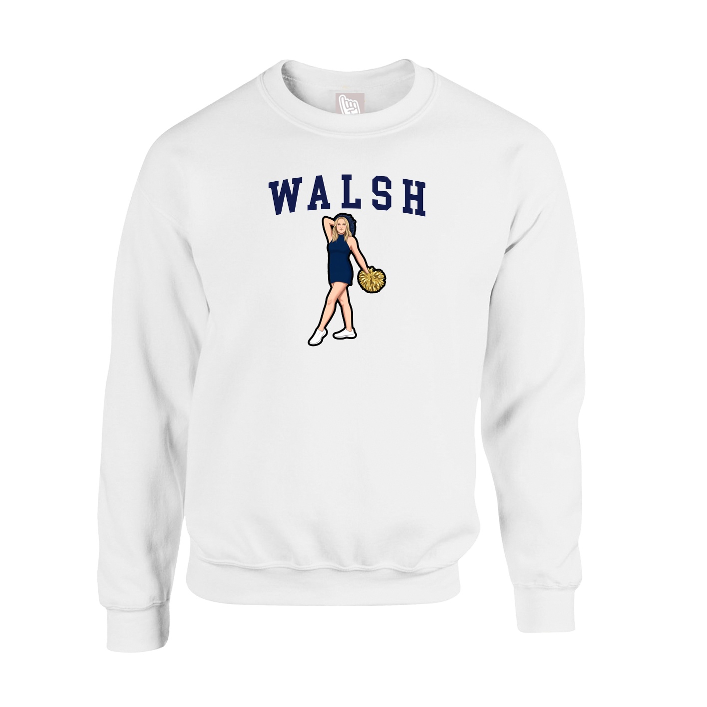 Fleece Crew — Shirsey in White