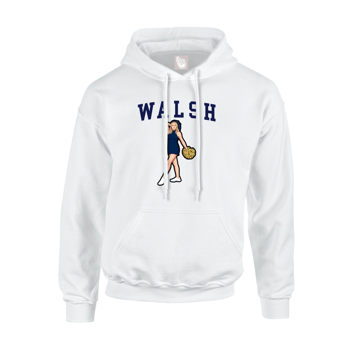 Youth Hoodie — Shirsey in White