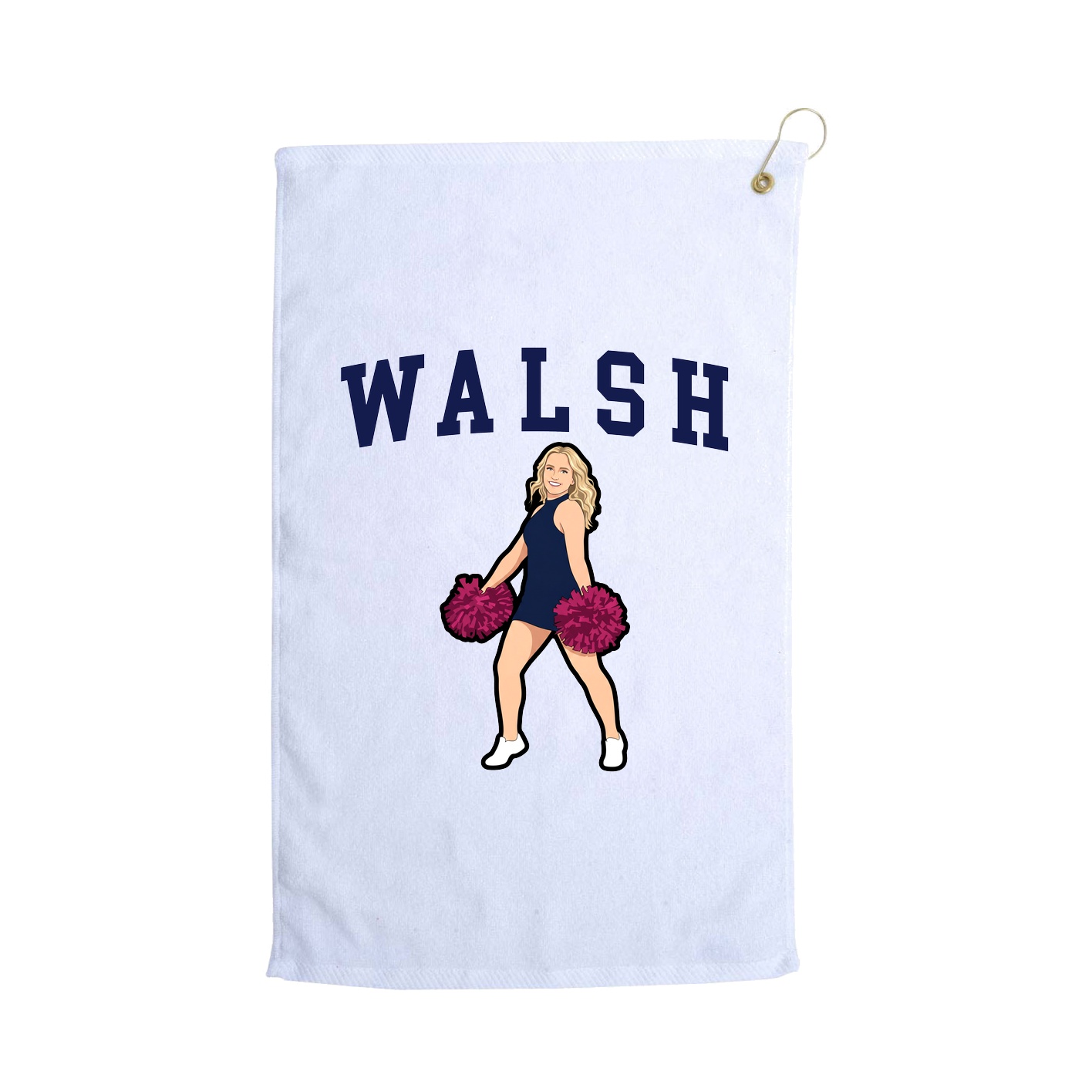 Golf Towel — Shirsey in White