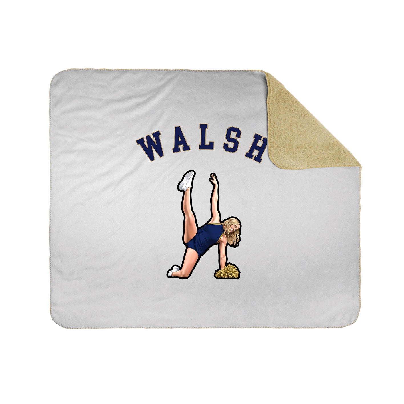 Throw Blanket — Shirsey Arch in White