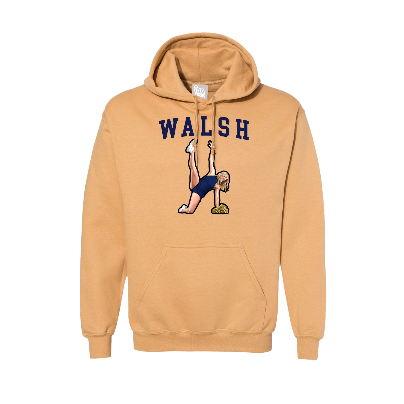 Hoodie — Shirsey in Vegas Gold