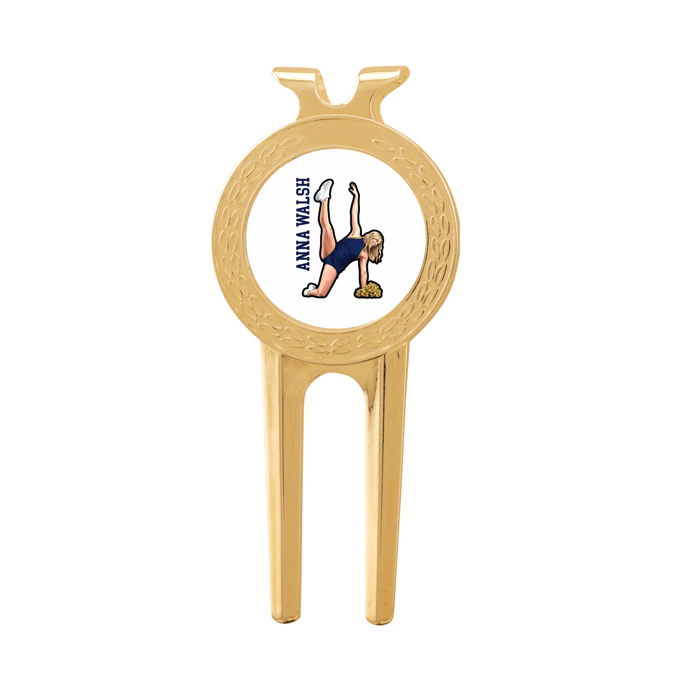 Divot Tool with Ball Marker — Name Vertical in Classic
