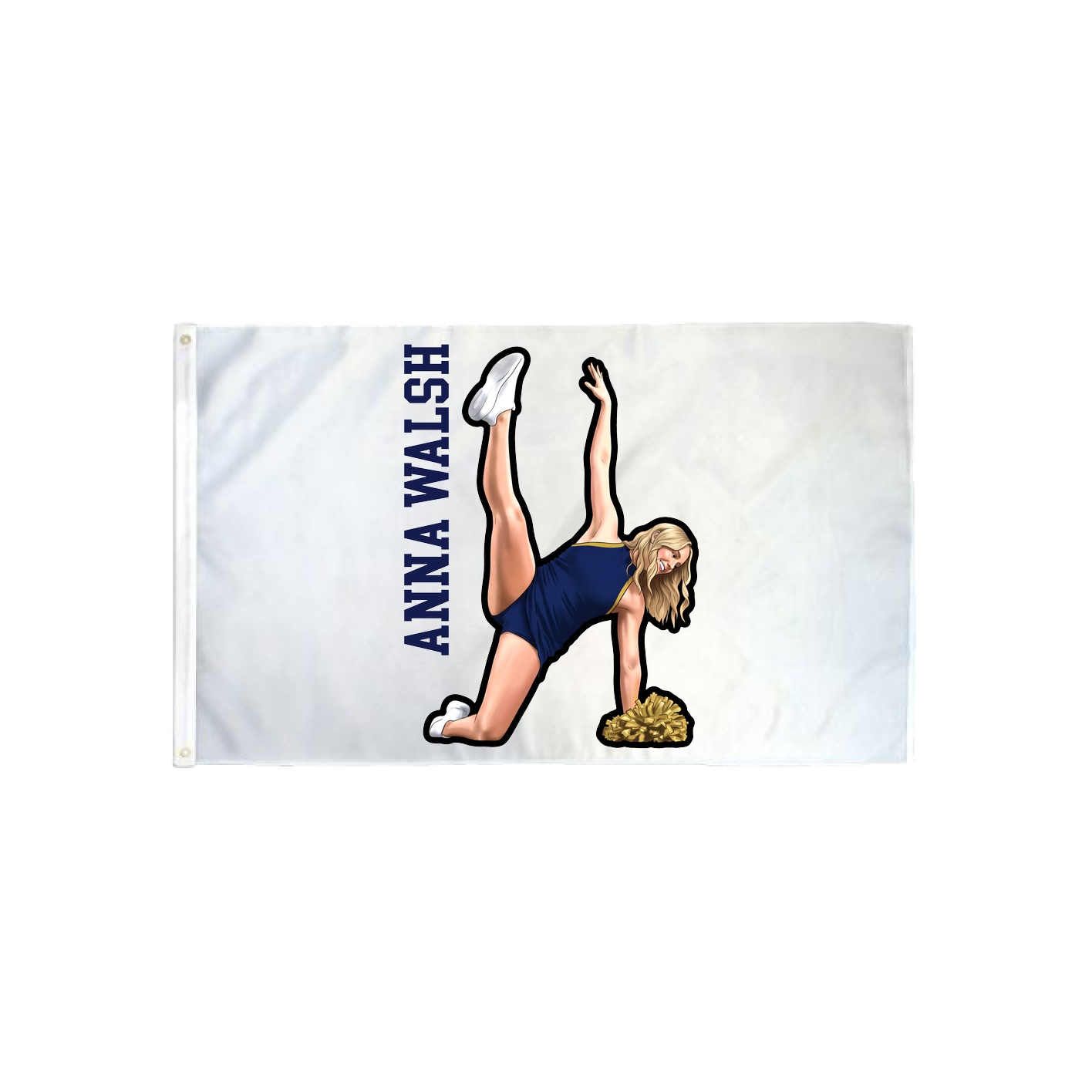 3x5 Flag — Name Vertical in Classic