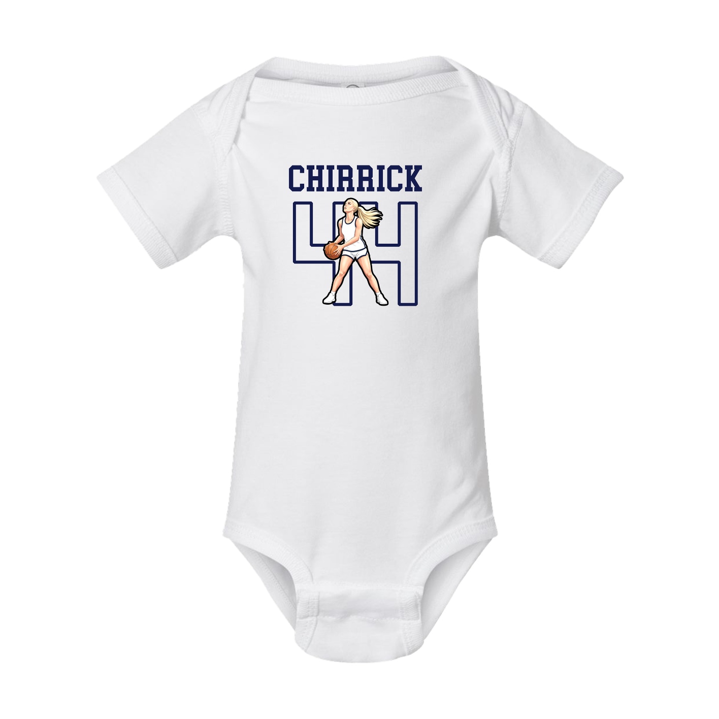 Baby Onesie — Shirsey in White