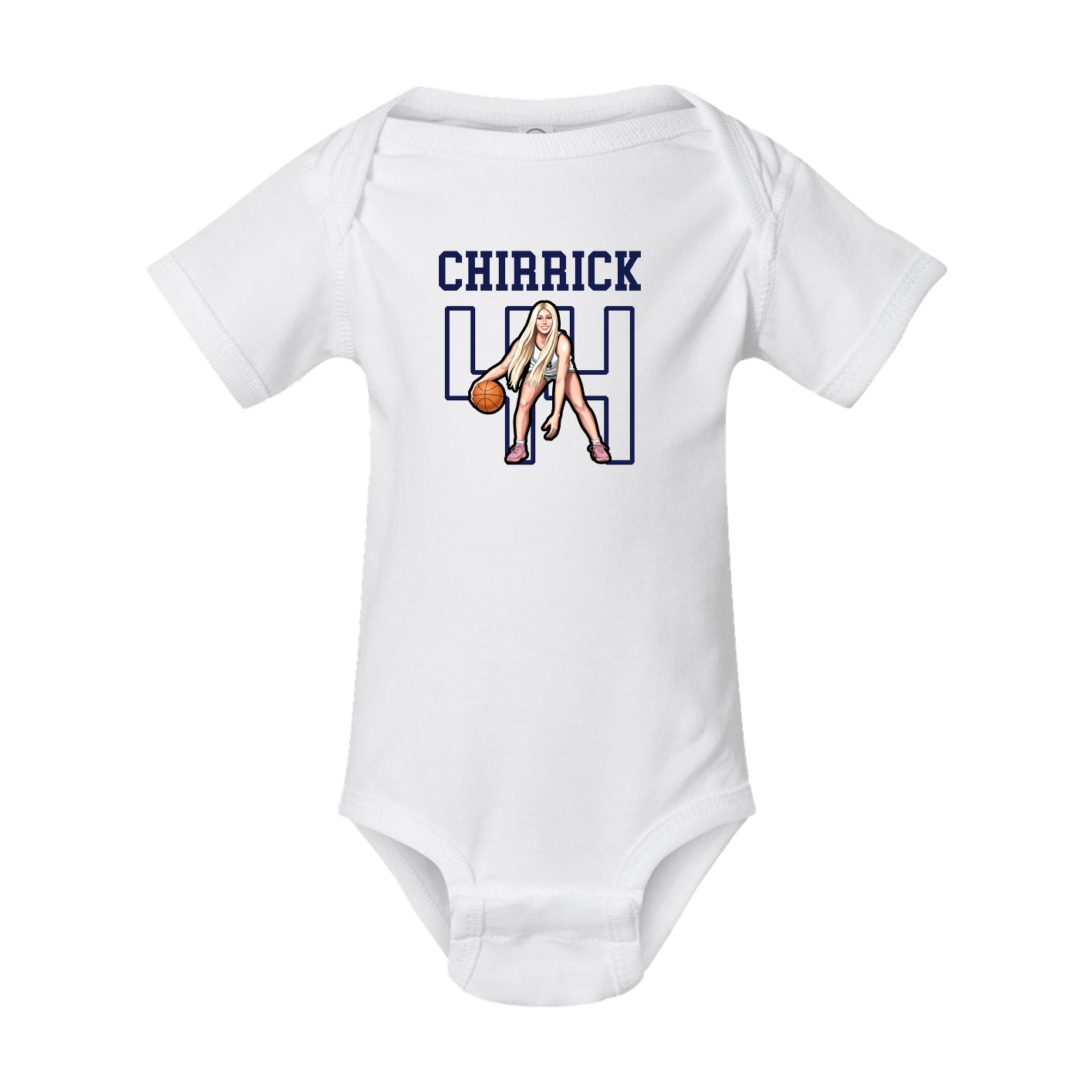 Baby Onesie — Shirsey in White