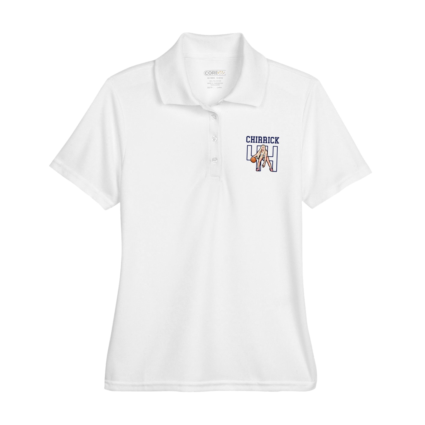 Womens Performance Polo — Shirsey in White