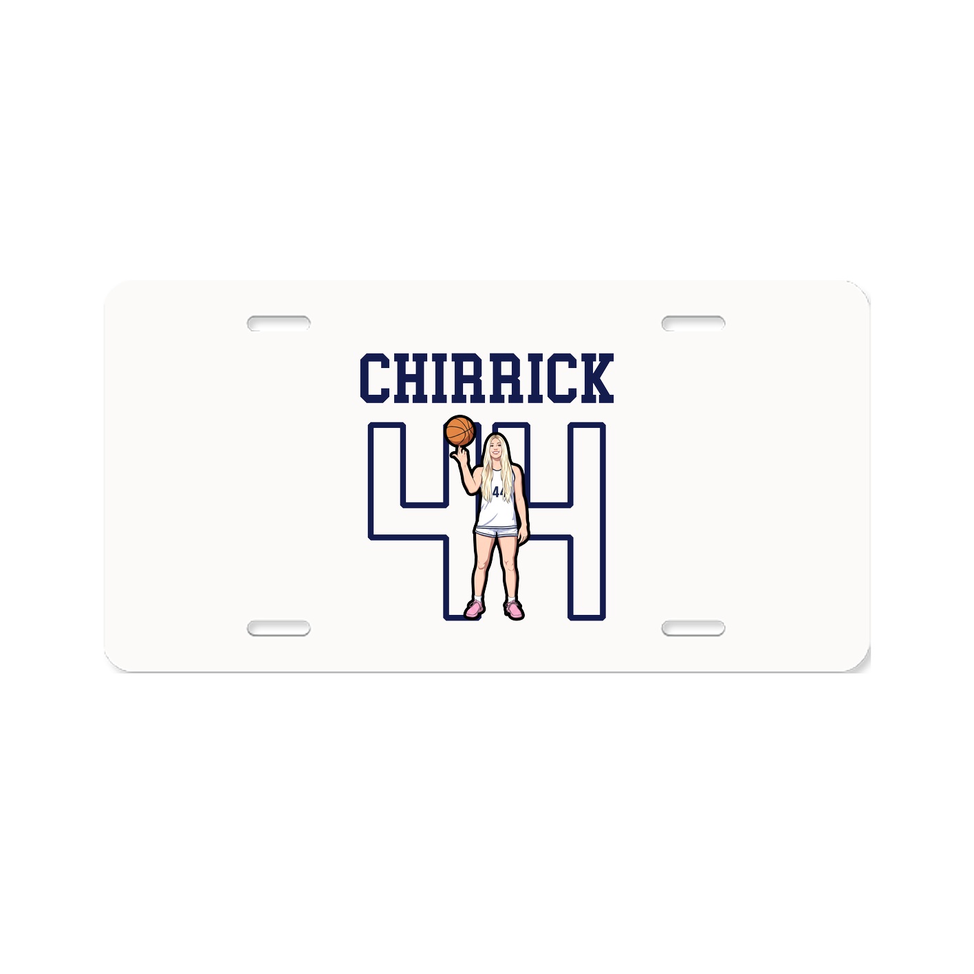 License Plate — Shirsey in Classic