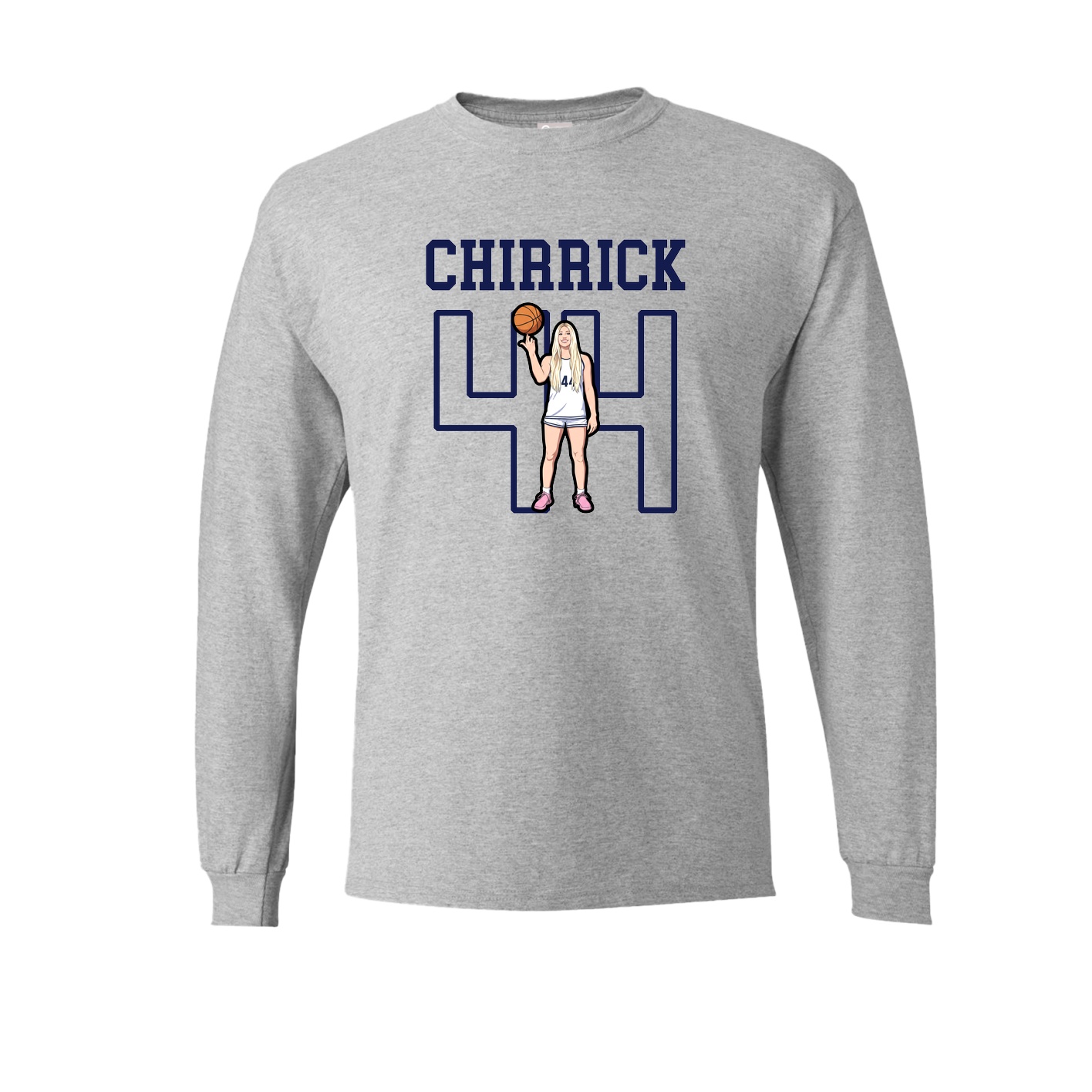 Long Sleeve Tee — Shirsey in Grey
