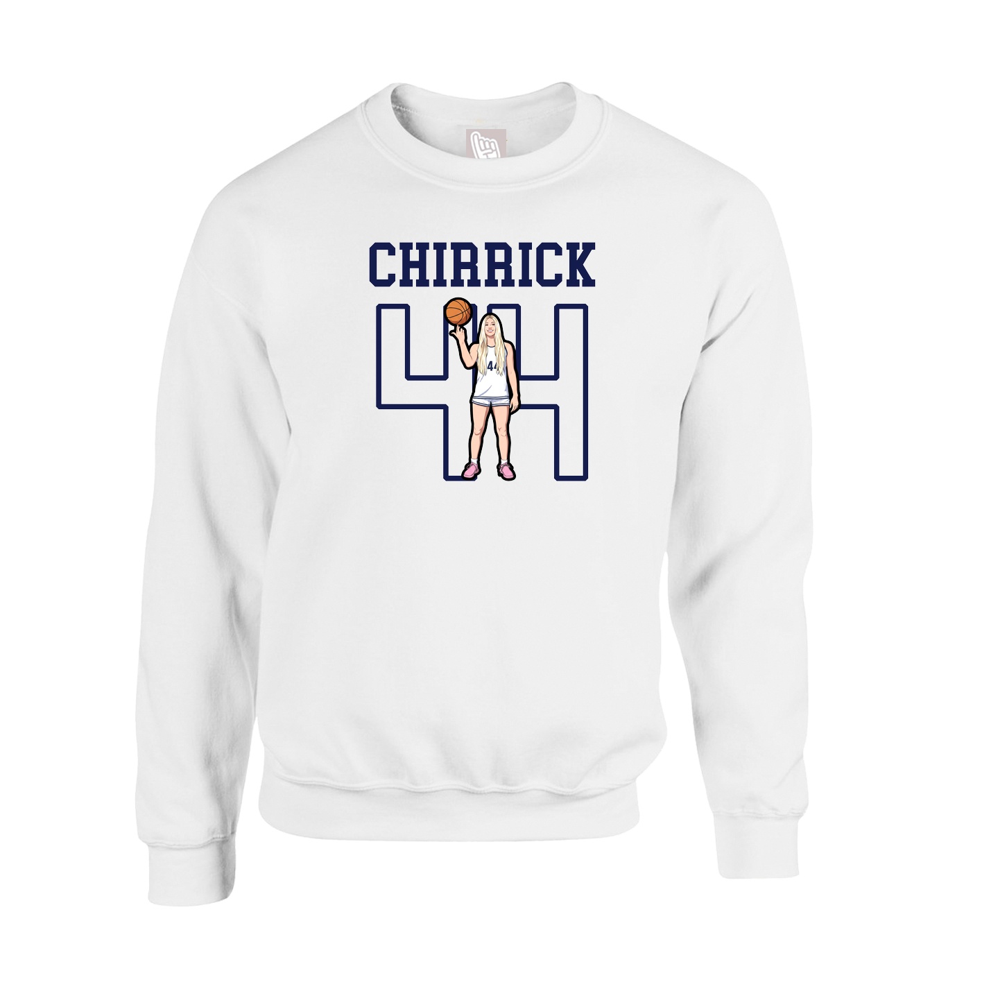 Fleece Crew — Shirsey in White