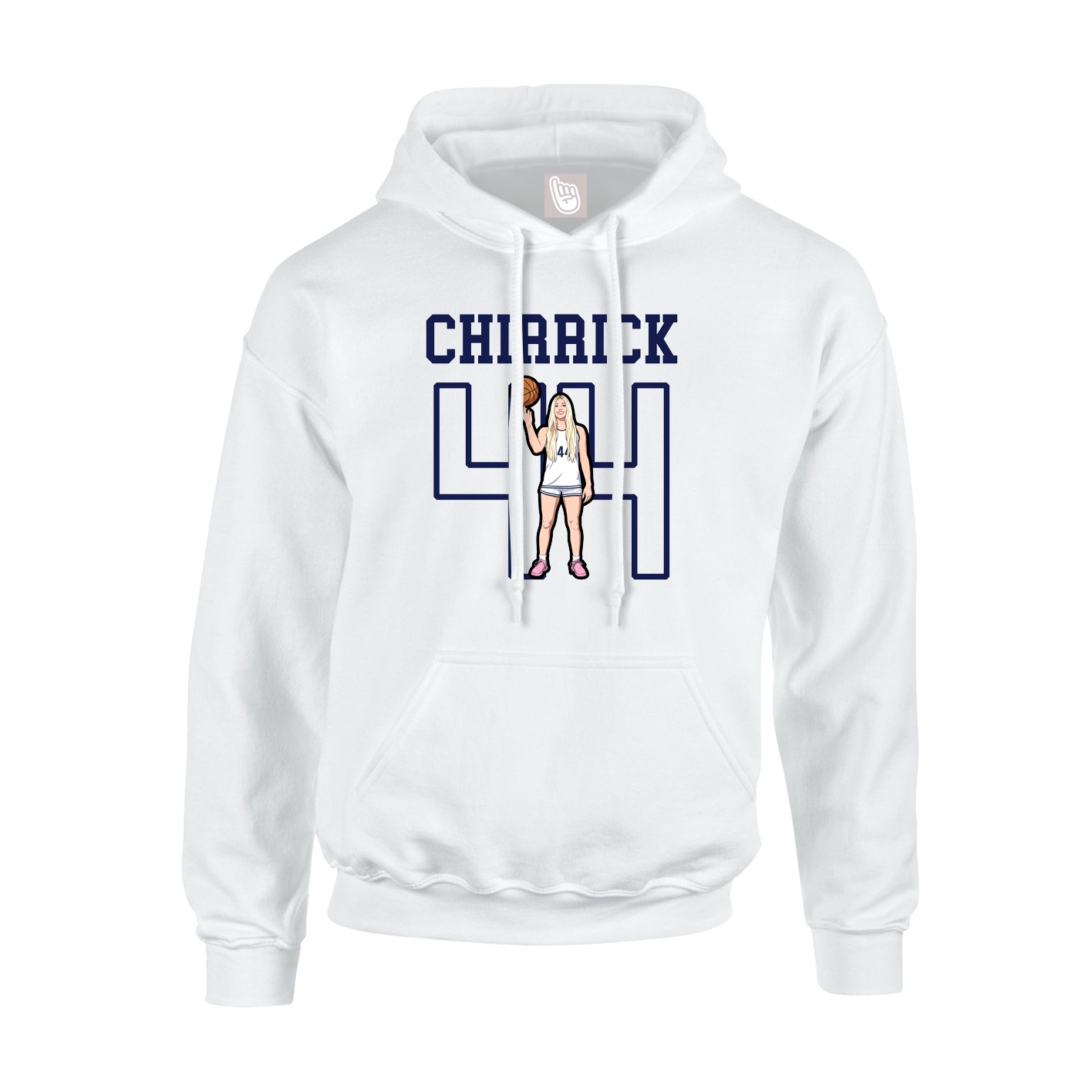 Youth Hoodie — Shirsey in White
