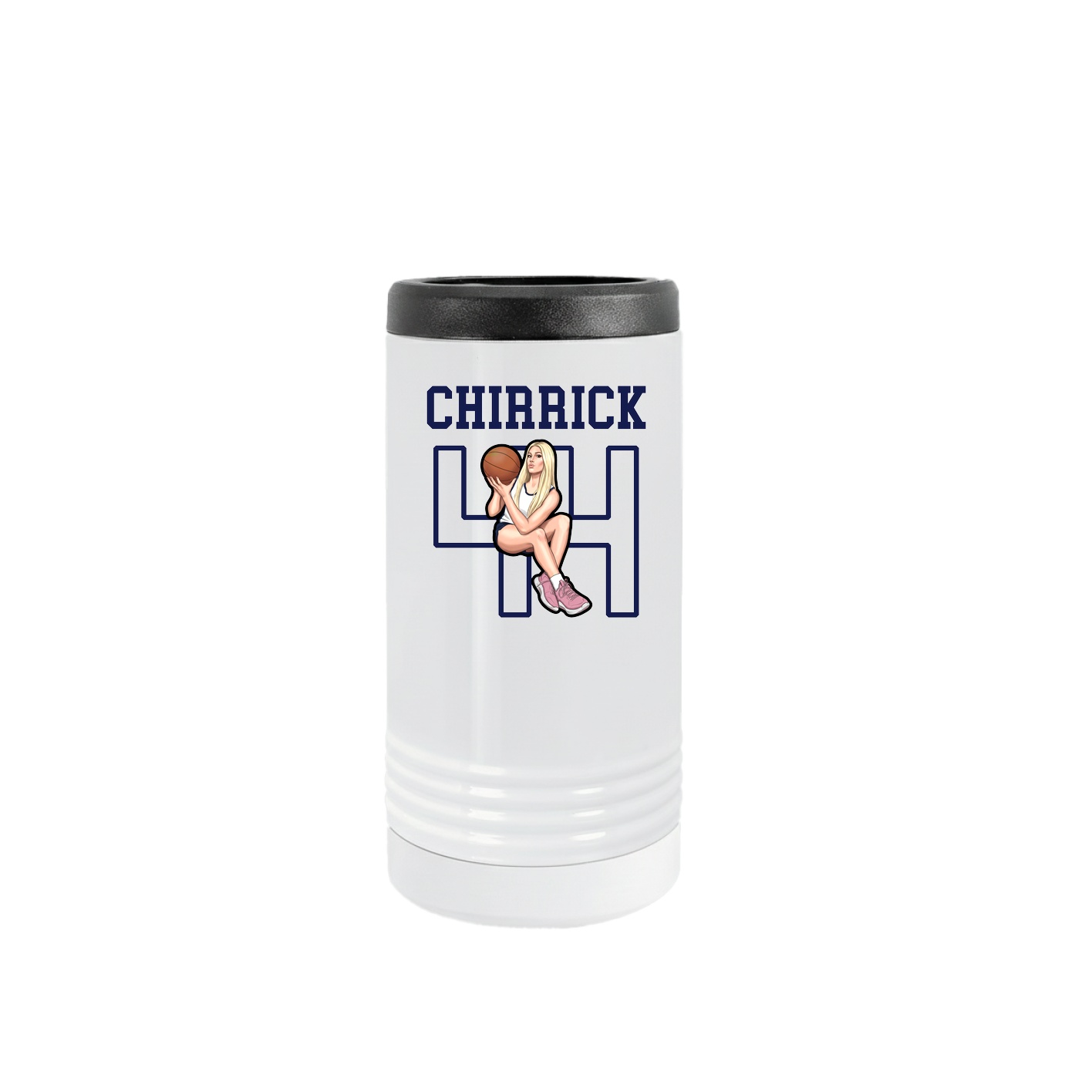 Slim Beverage Holder — Shirsey in White