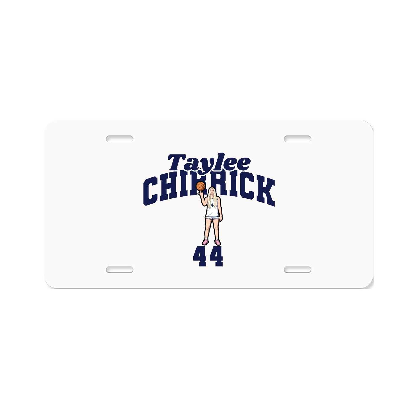 License Plate — Signature Arch in Classic